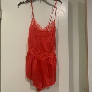 Vintage Hot Pink Baby short lingerie